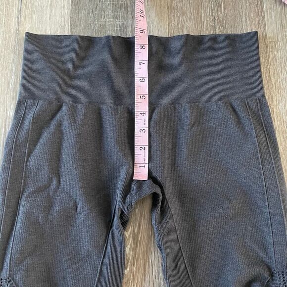 Lululemon In The Flow Crop Legging Dark Charcoal Grey - Picture 7 of 10